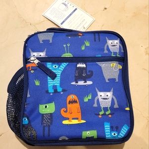 NWT Pottery Barn Alien canvas lunch box